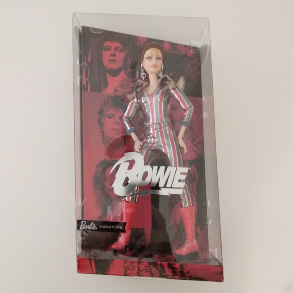 Barbie Ziggy Stardust Gold Label Limited Collector's 2019 David Bowie - Picture 15 of 16